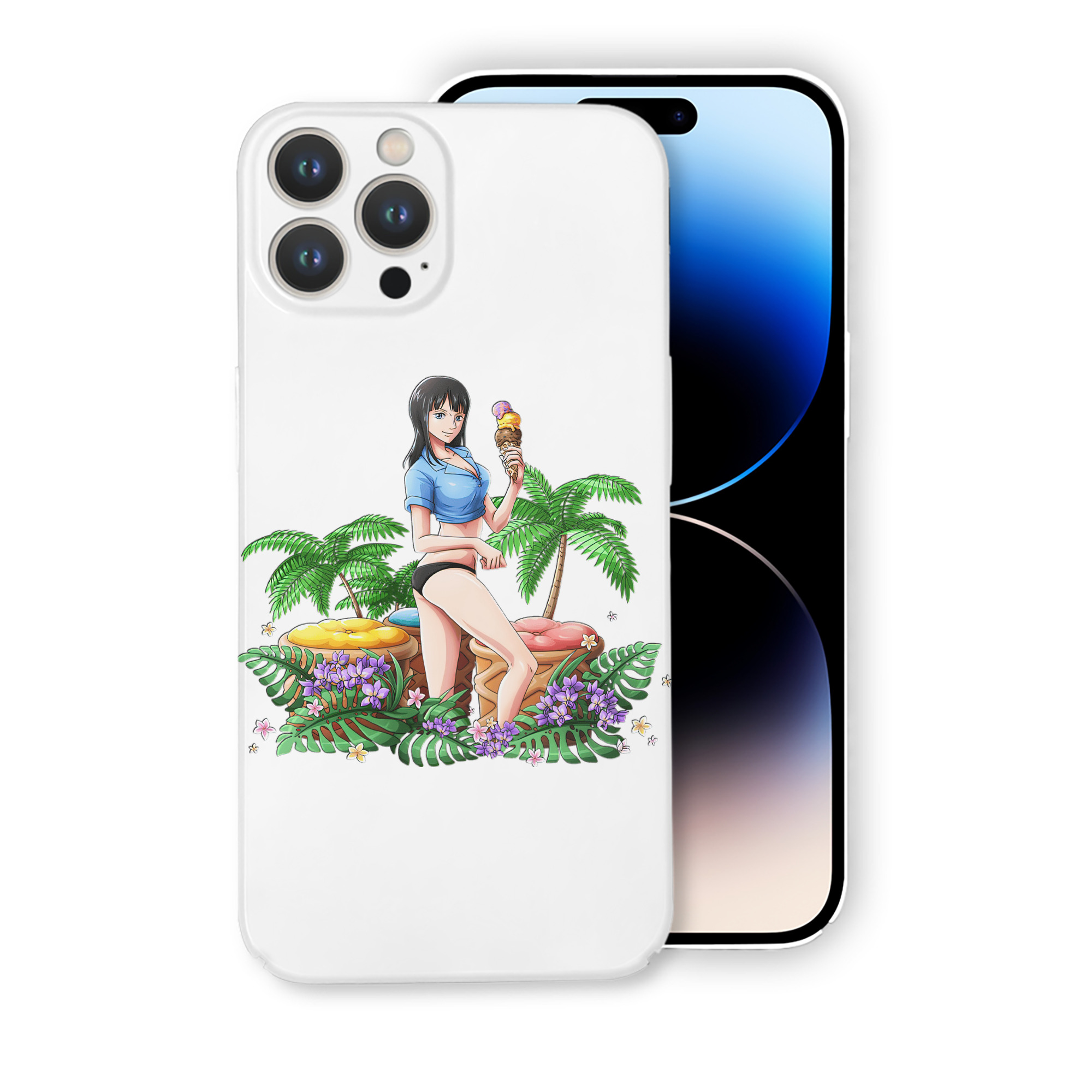（画像用） ワンピース ニコ・ロビン ONE PIECE Nico Robin 【iPhone 14シリーズ対応】ハードケース